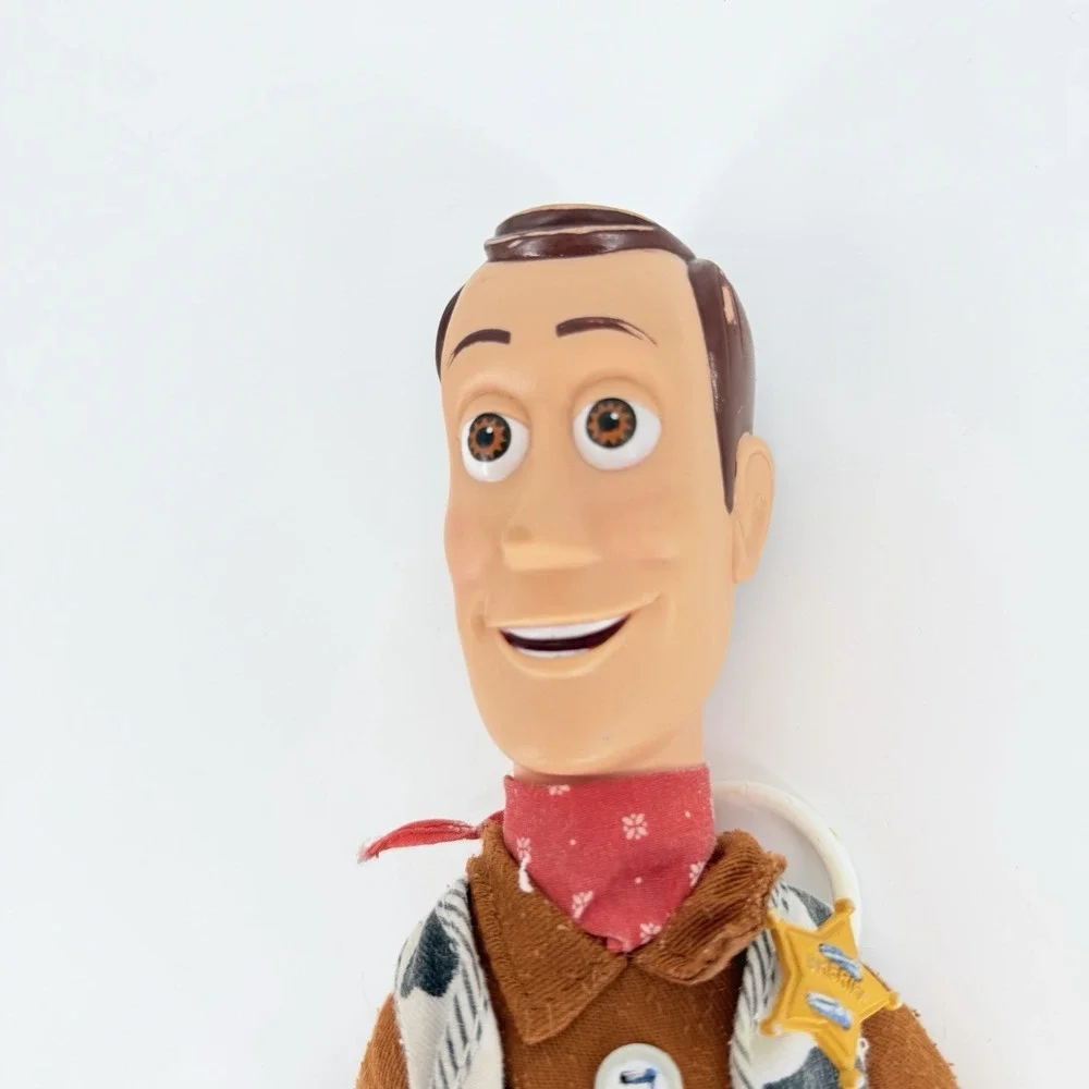 Toy Story Adventure Woody Talking Doll 2006 Hasbro Works Rare Brown Shirt